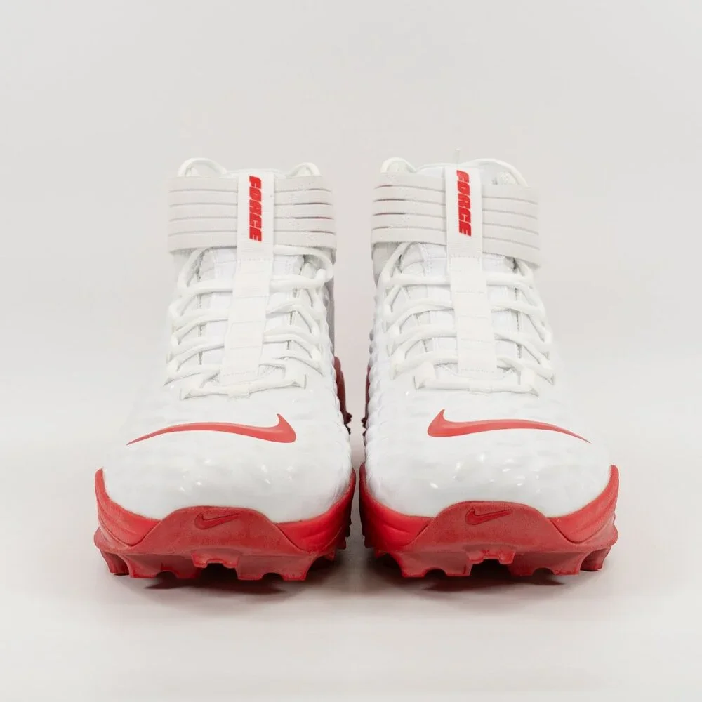 Nike Force Savage Pro 2 Shark 'White University Red' BV5448-104 Football size 14 - Picture 5 of 8